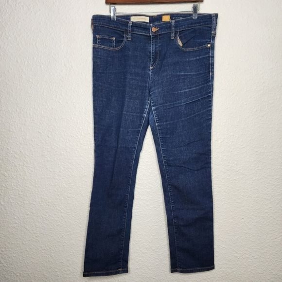 Pilcro and The Letterpress x Anthropologie Serif Queen Bee Skinny Jeans Size 32 - Picture 1 of 8